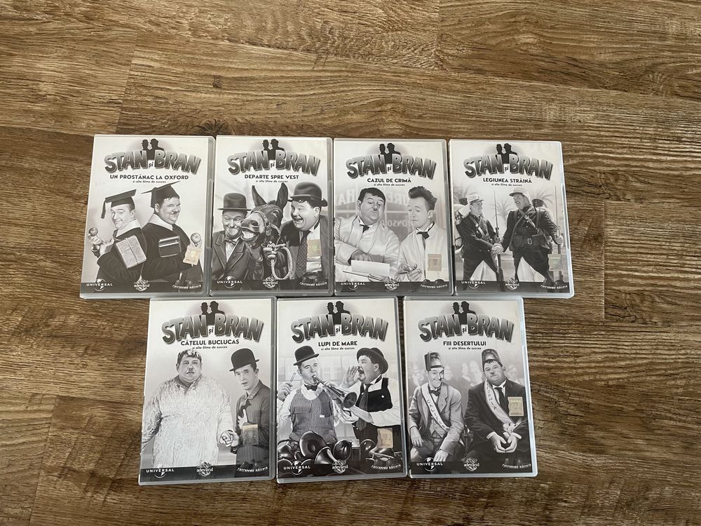 Colectie originala DVD Stan si Bran / Traducere RO/ Laurel and Hardy