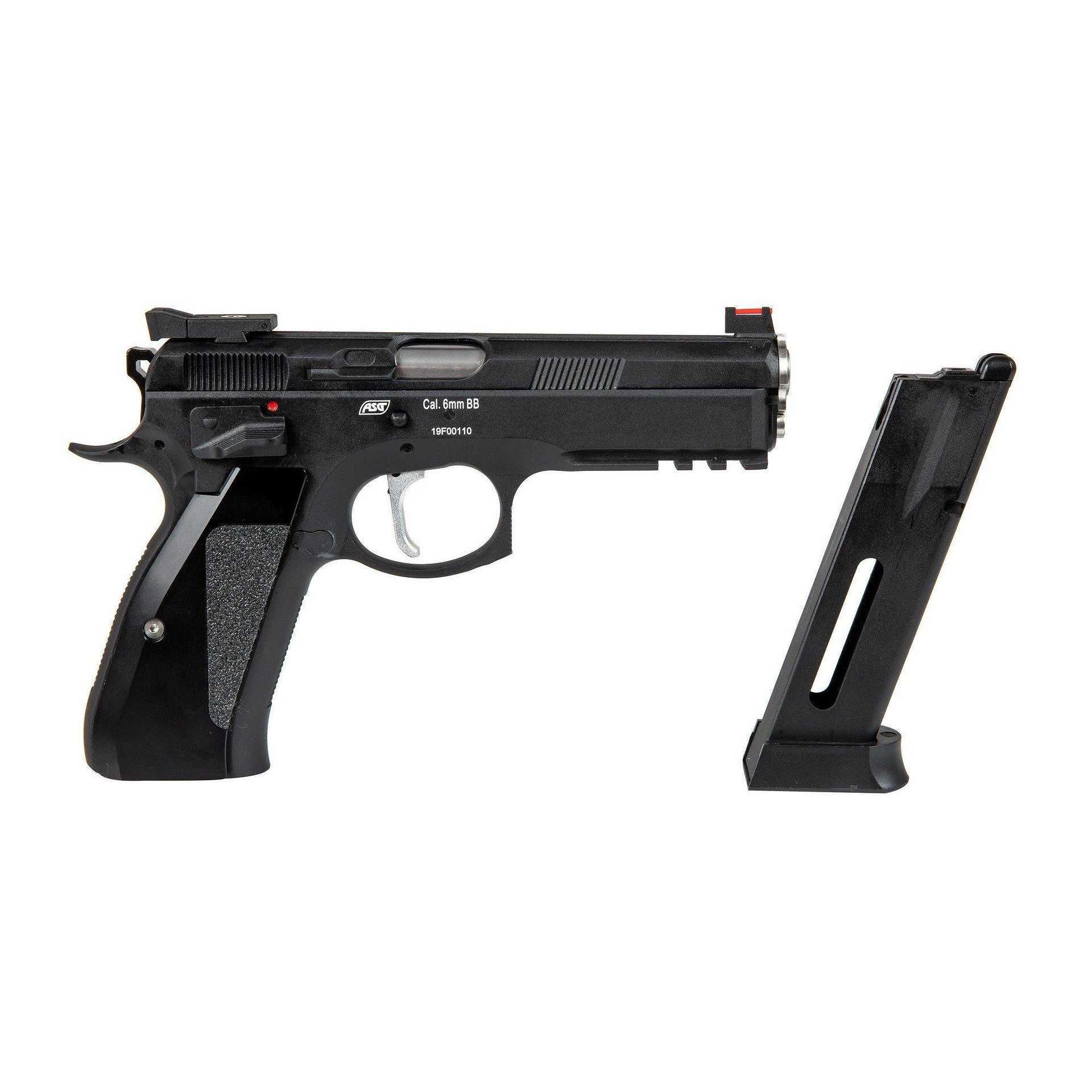 Airsoft пистолет asg cz sp-o1 shadow accu