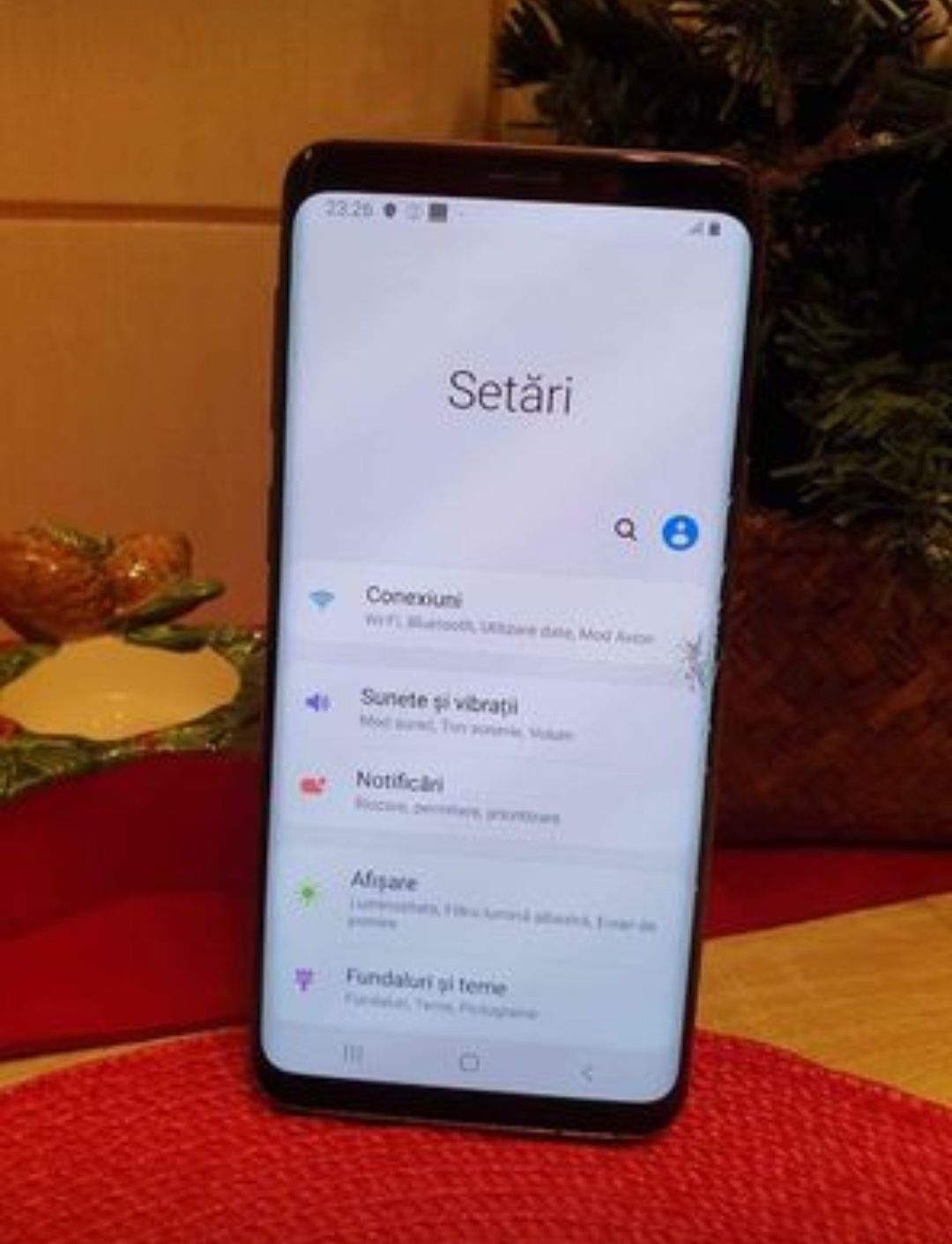 Samsung Galaxy S9 Mov 64Gb, Sticla Display Fisurata, Funct excelent!!!