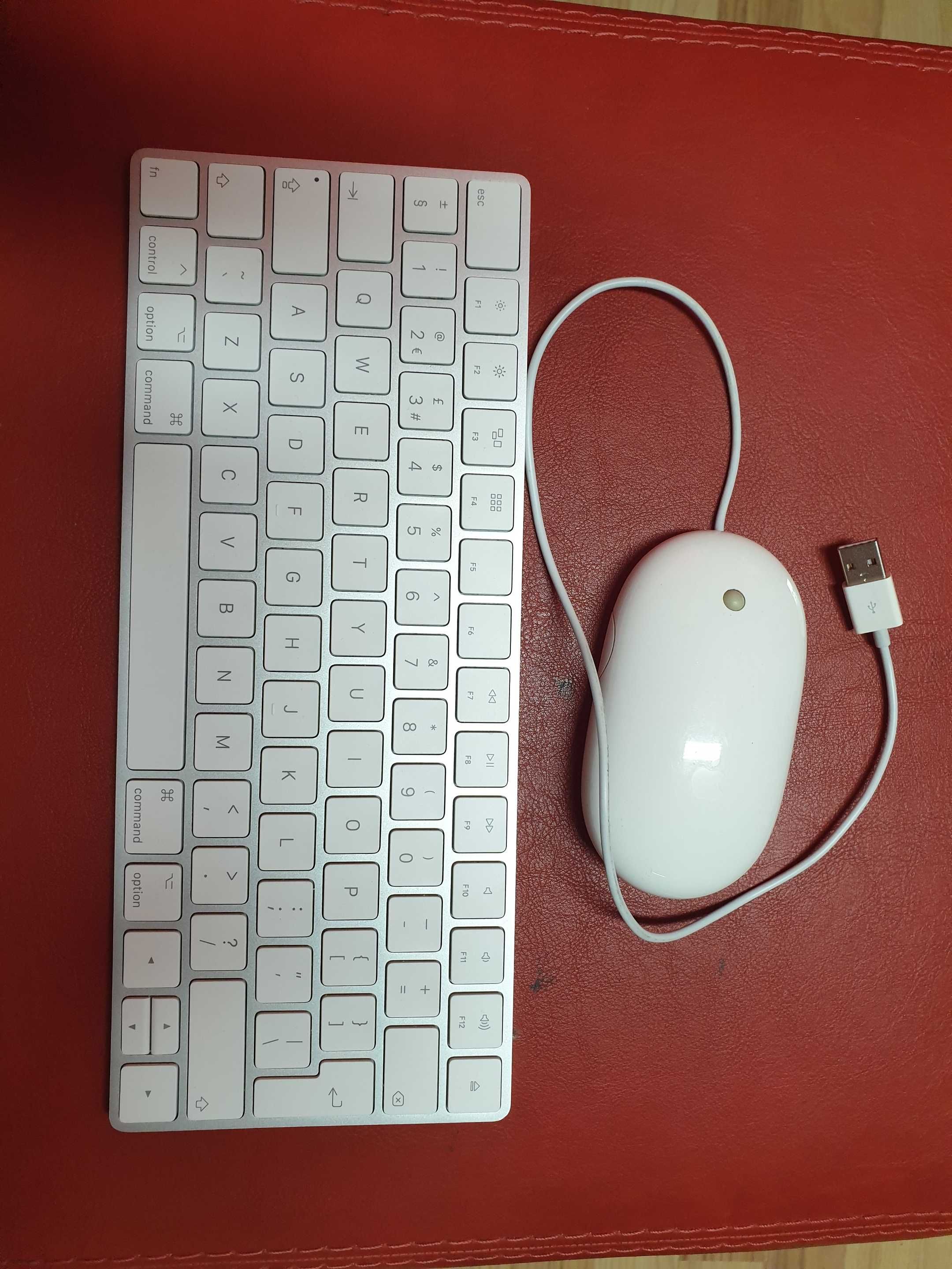 Мишка и клавиатура на Apple