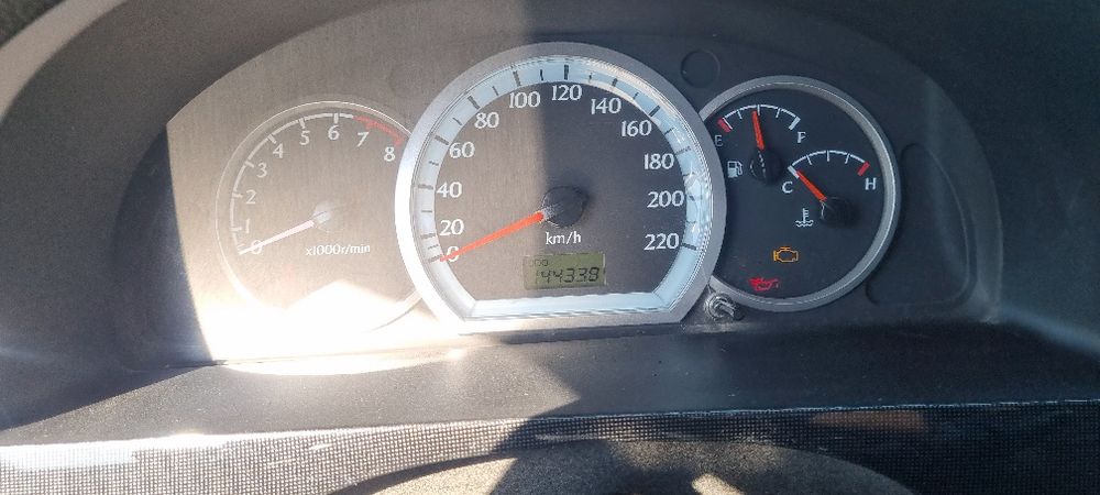 Lacetti 2013  1.8 mokri asfalt
