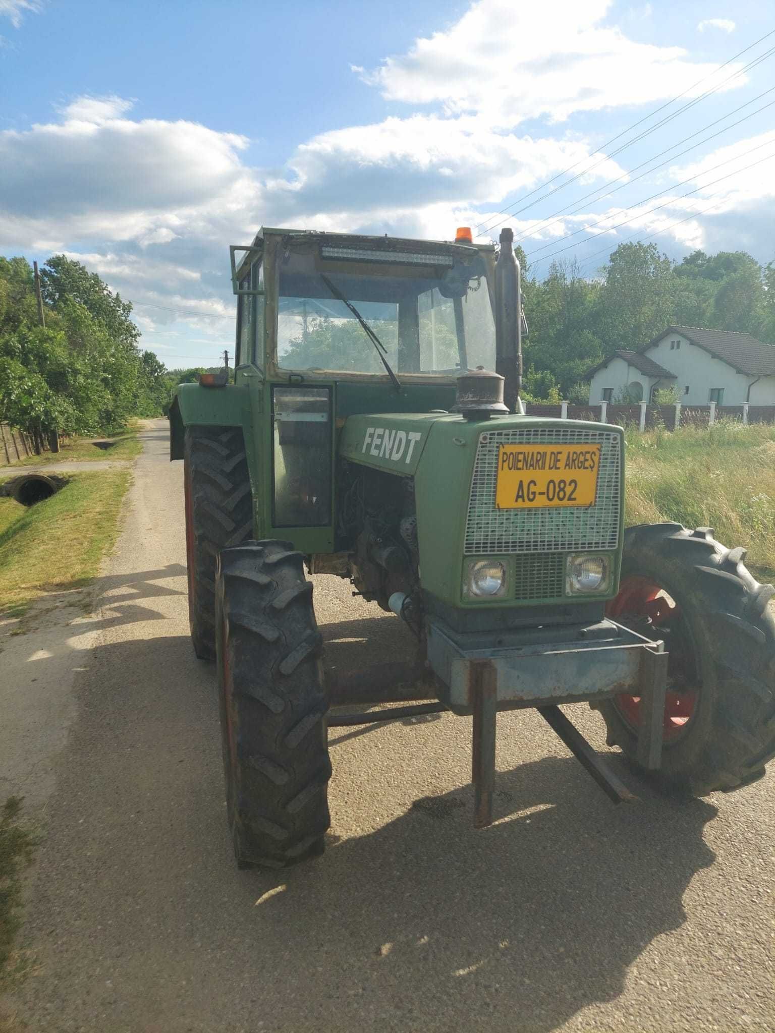 Vand tractor Fendt Farmer 60cp si plug