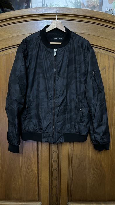 Geaca jacheta bomber Zara L/XL camo
