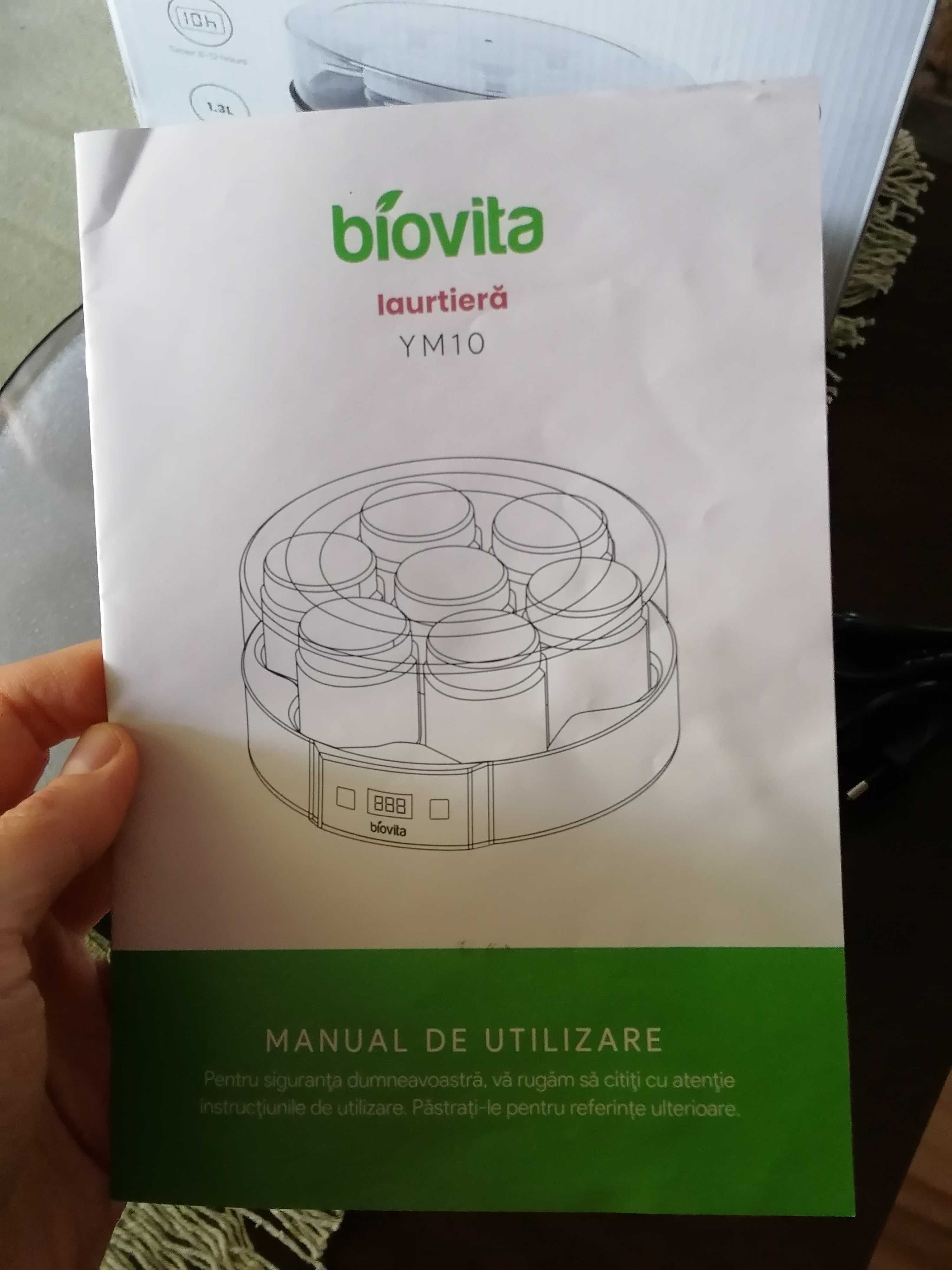 Iaurtiera Biovita pentru iaurt facut in casa