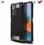 Husa Xiaomi Redmi Note 10 4G Techsuit Hybrid Armor, negru