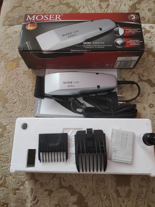 Продам машинку для стрижки волос  MOSER  1400  Edition  .