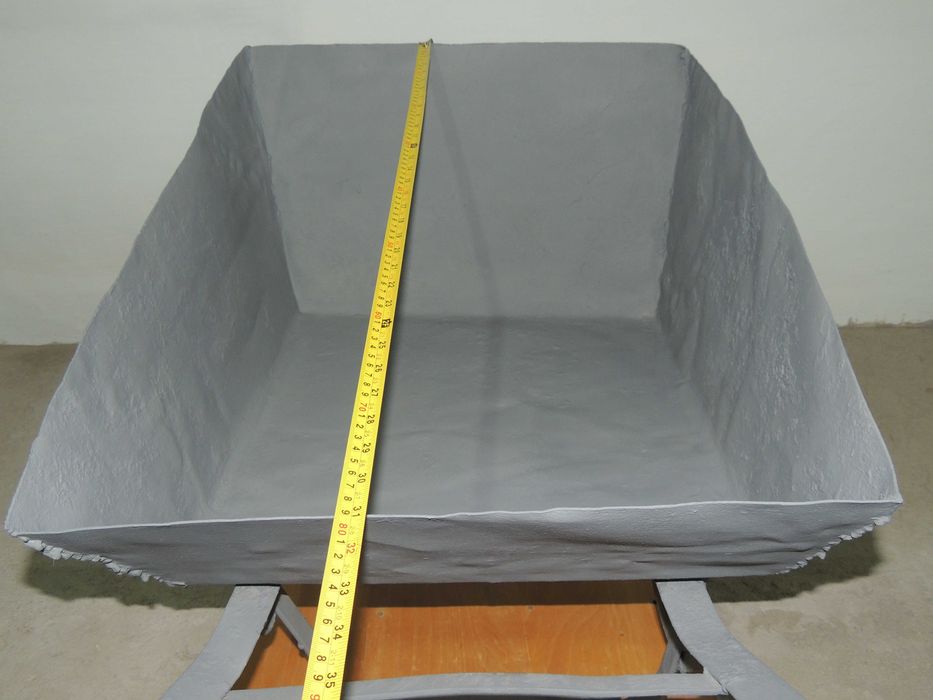 Браздир /лястовица/ с 2 отвора за култиватор. Менгеме.  Количка