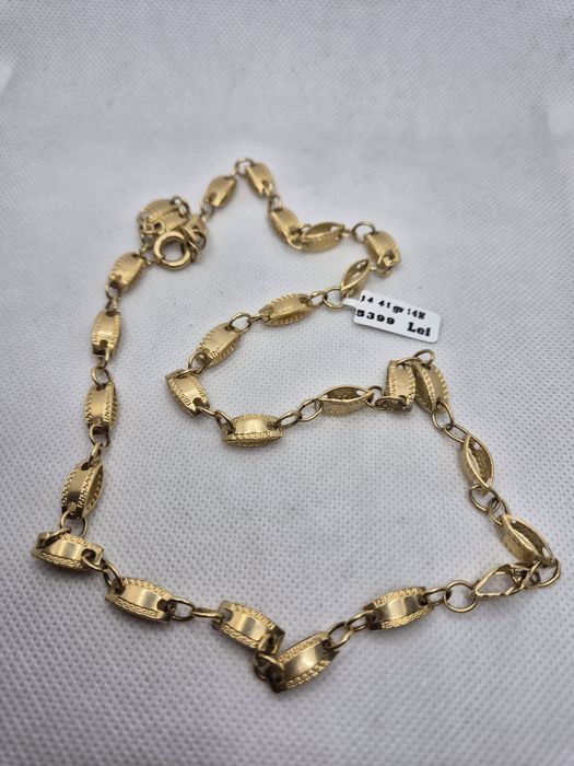 Lanț aur 14k 14,41gr lungime 60cm cod 19759