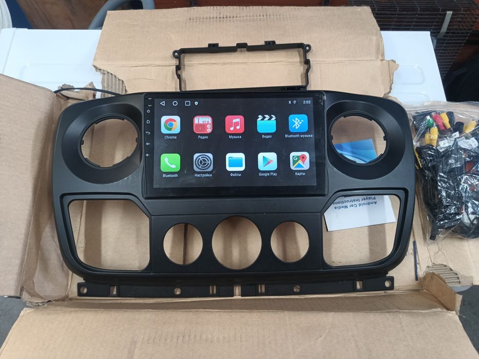 Навигация android за opel movano renault master nissan nv400  От2010г.