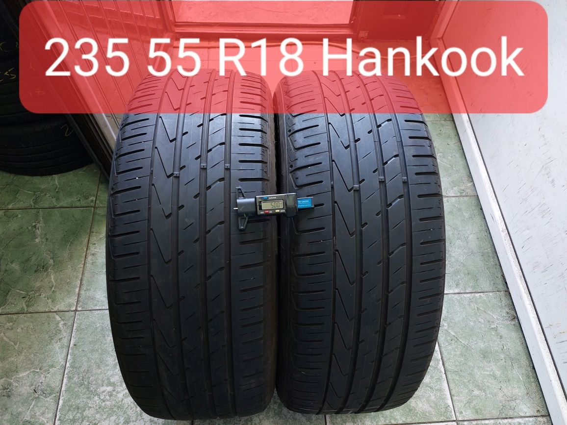 2 anvelope 235/55 R18 Hankook