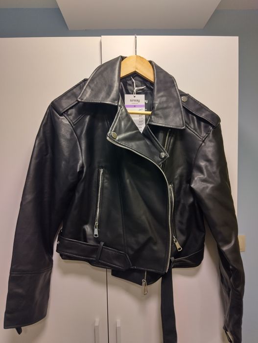 Дамско кожено яке