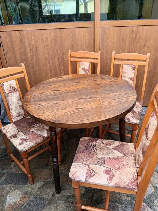 Маса и столове комплект