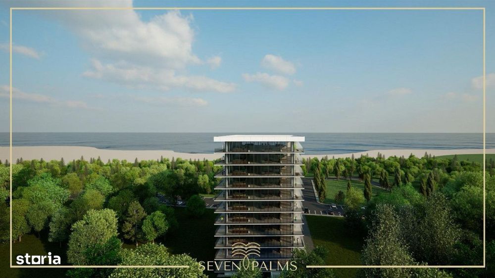 Apartament spatios  in imobil premium langa plaja