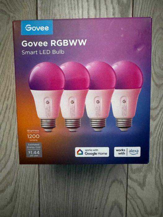 Becuri LED RGBWW  Govee Smart E27/12W/230V 2700-6500K Wi-Fi 1200lumeni