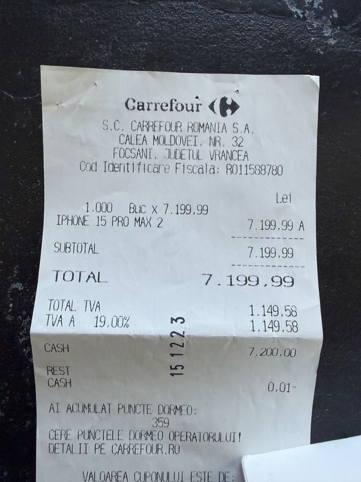 Iphone 15 Pro Max 256GB