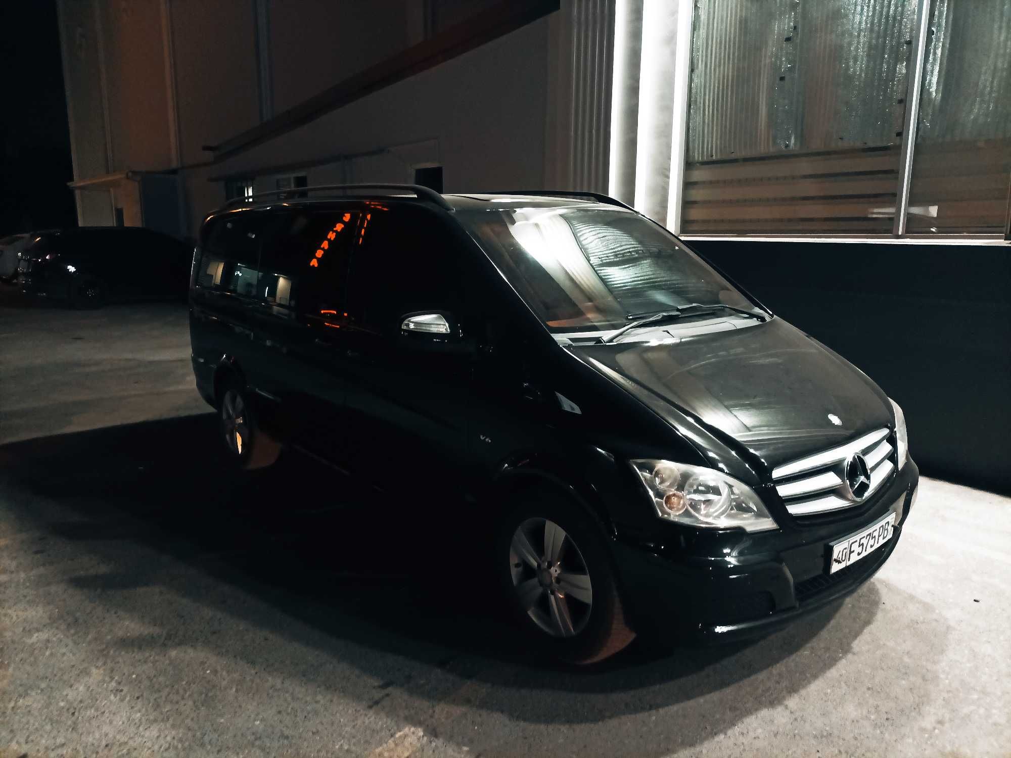 Услуги трансфера V-класса Mersedes benz Viano