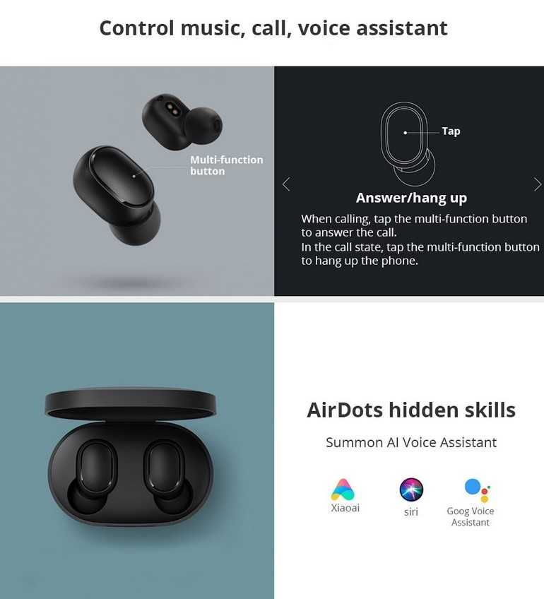 Слушалки Xiaomi Mi True Wireless Earbuds Basic 2 , Гаранция 12 месецa