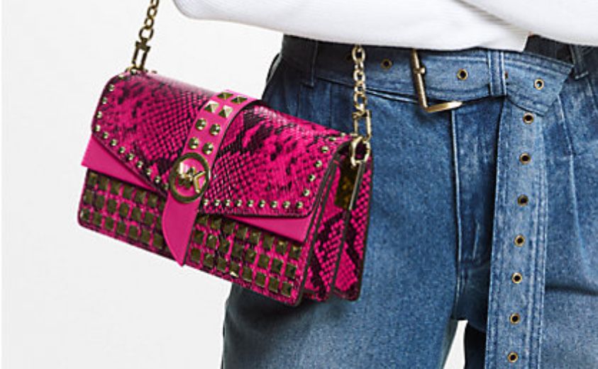Geanta/ Poseta Michael Kors Greenwich Medium Snake