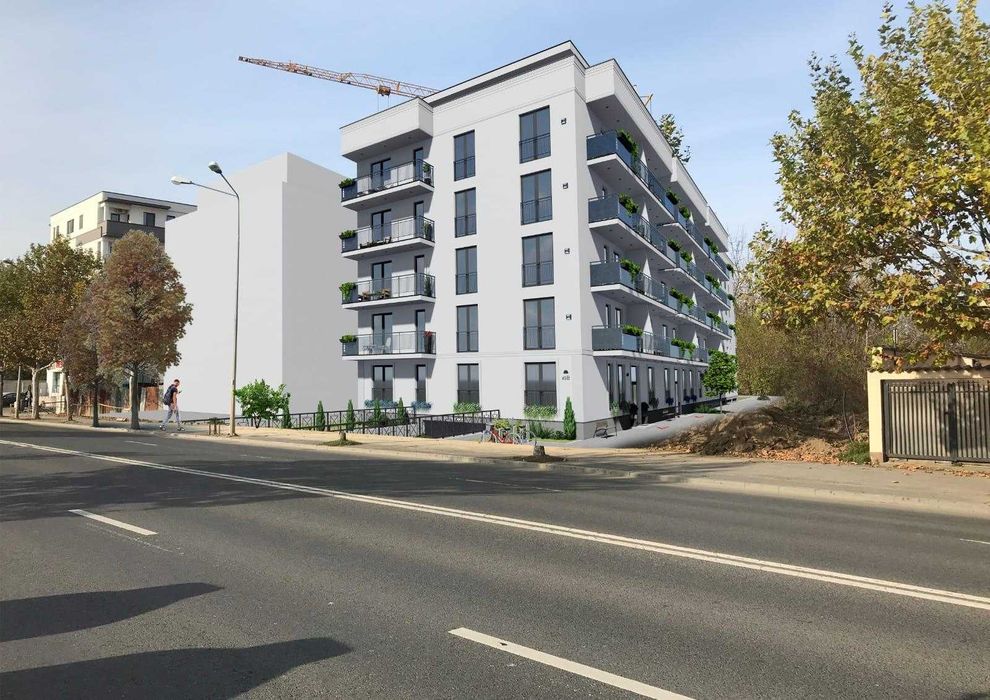 Teren stradal pentru constructie P+4, autorizata, Baneasa - Sisesti