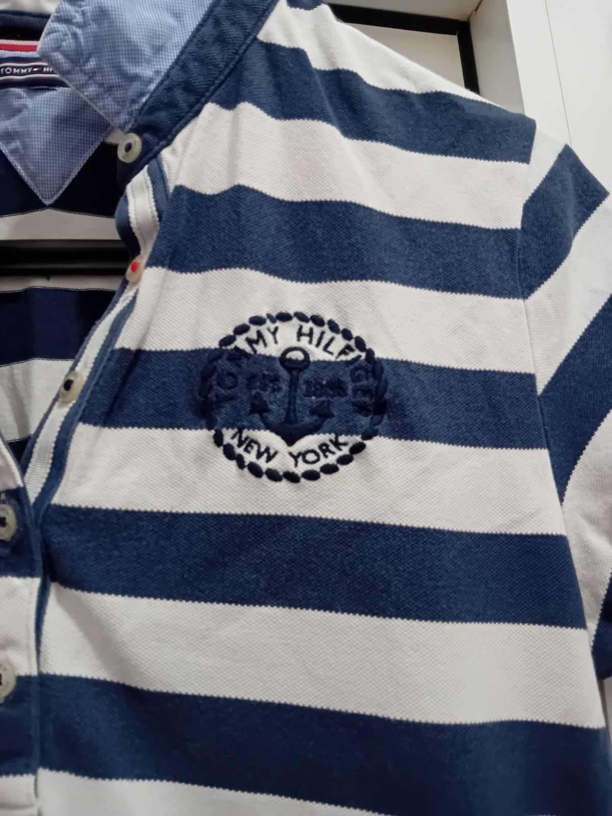 Оригинална дамска фланелка с яка Tommy Hilfiger