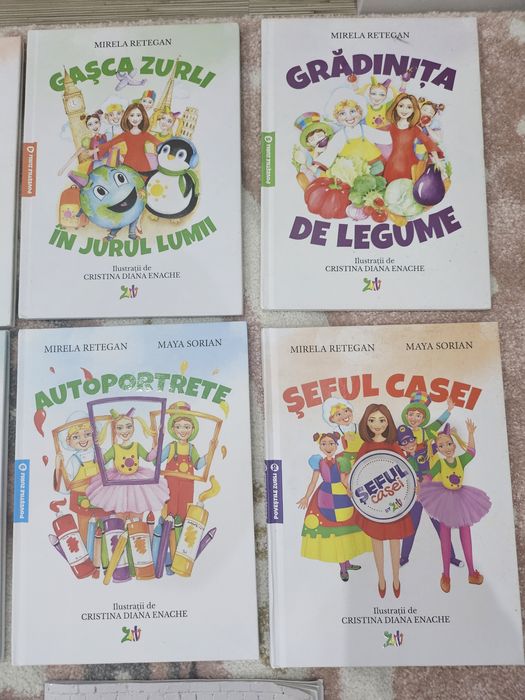 Set 12 carti + revista Gasca Zurli