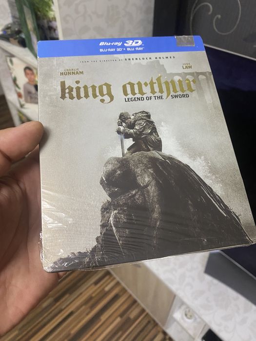 Blu-ray King Arthur Legend of the Sword 3D+2D steelbook