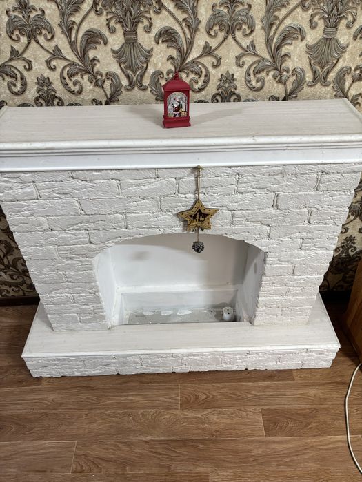 Камин новогодний