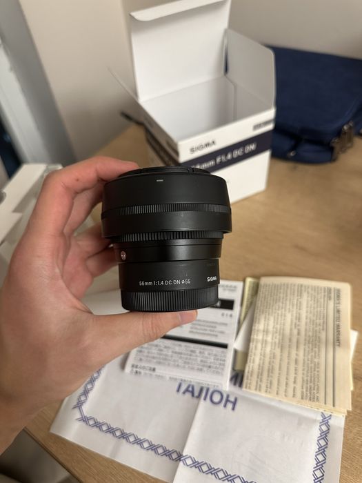 Sigma 56 mm f1.4 DC DN есть в рассрочку