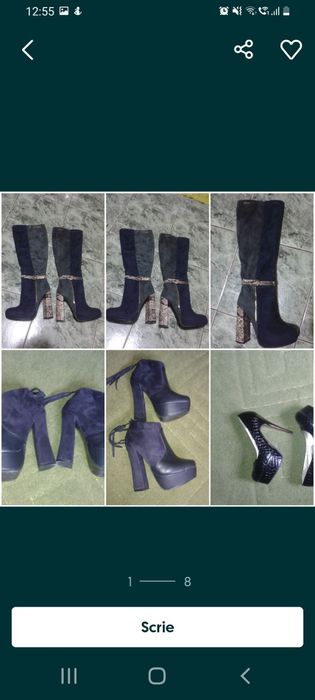 Incaltaminte dama marimea 37, piele naturala