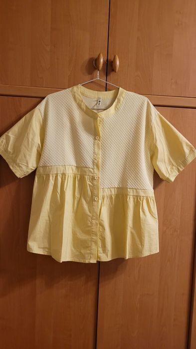 Красивая стильная блузка, почти новая, размер до 52