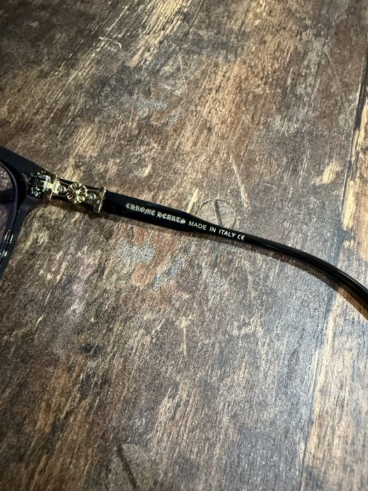 Очила Chrome Hearts със синя светлина