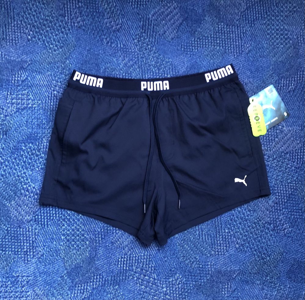 PUMA Logo Swim Shorts ОРИГИНАЛНИ мъжки плувни/плажни шорти - S