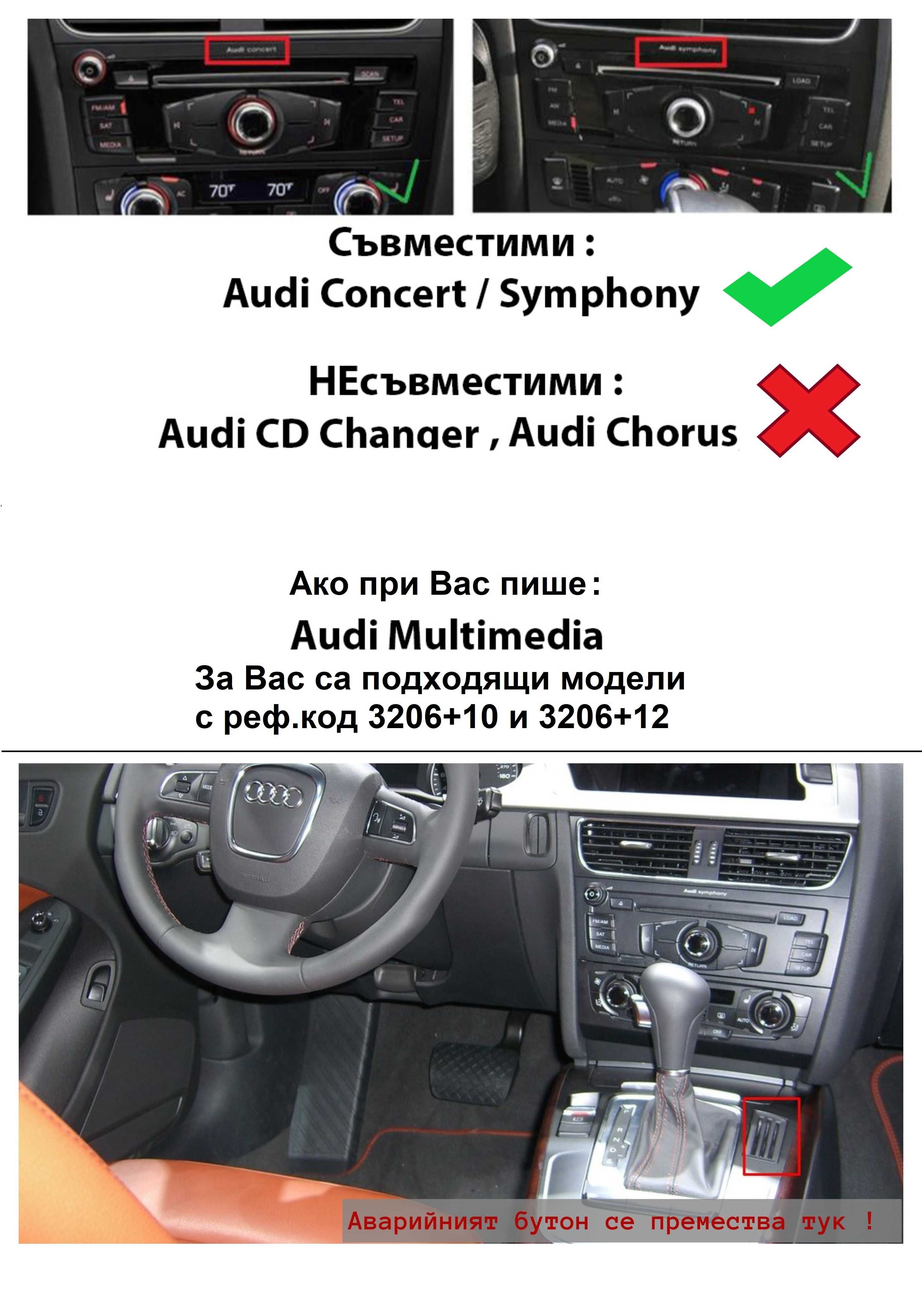 AUDI A4 A5 10.25" LOW 2009/2016 - андроид навигация,3205+10/+12.3''