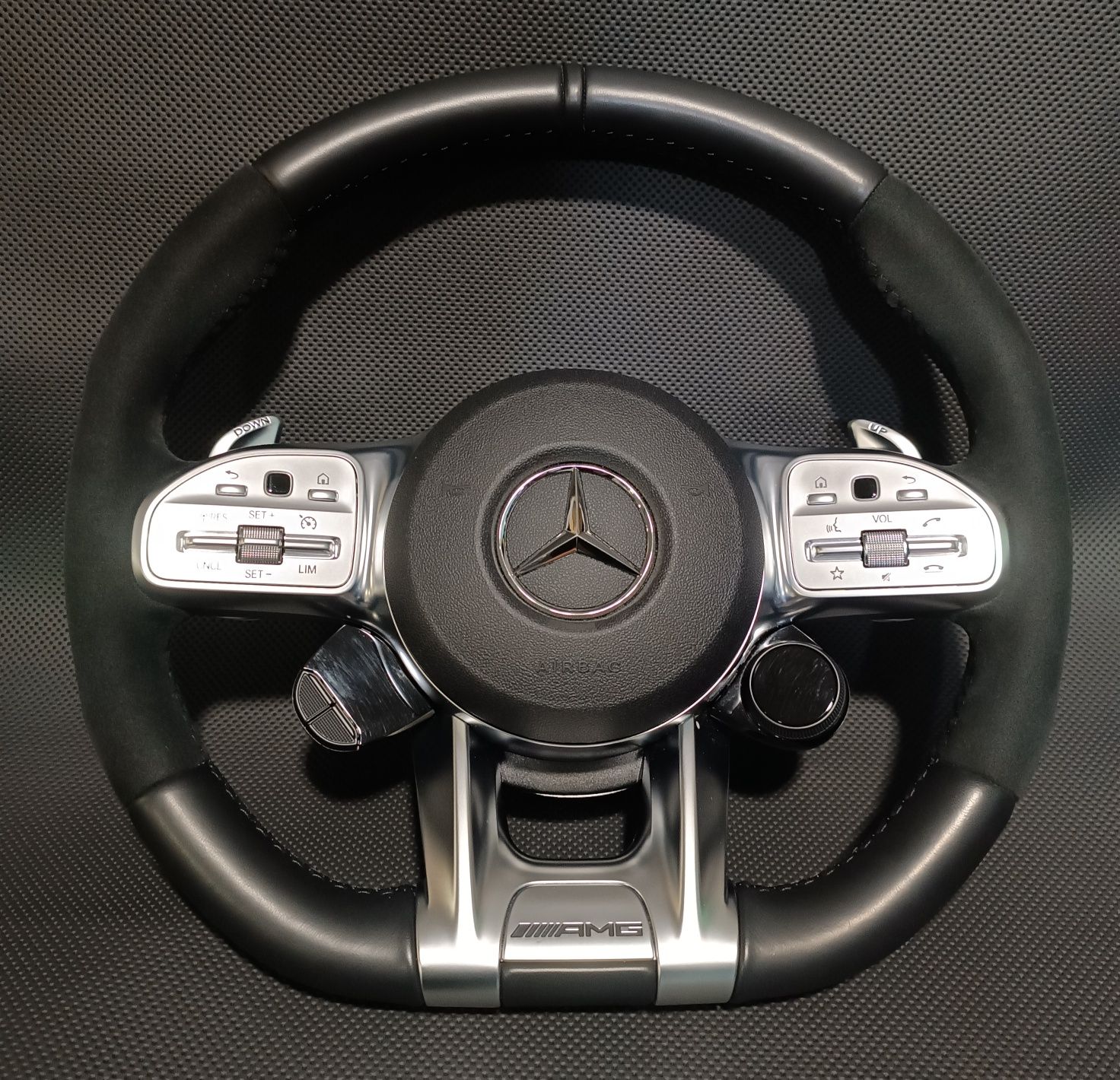 Мерцедес W205,W213, W206, W176, W177,W223 AMG - ОРИГИНАЛНИ волан+еърбе