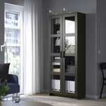 Шкаф-витрина, шкаф стеклянные двери, стеллаж Brimnes, IKEA