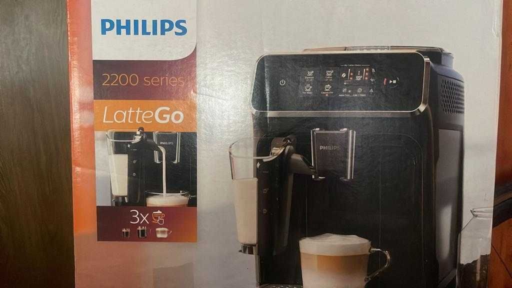 Aparat de cafea - Philips LatteGo 2200Series NOU, in CUTIE