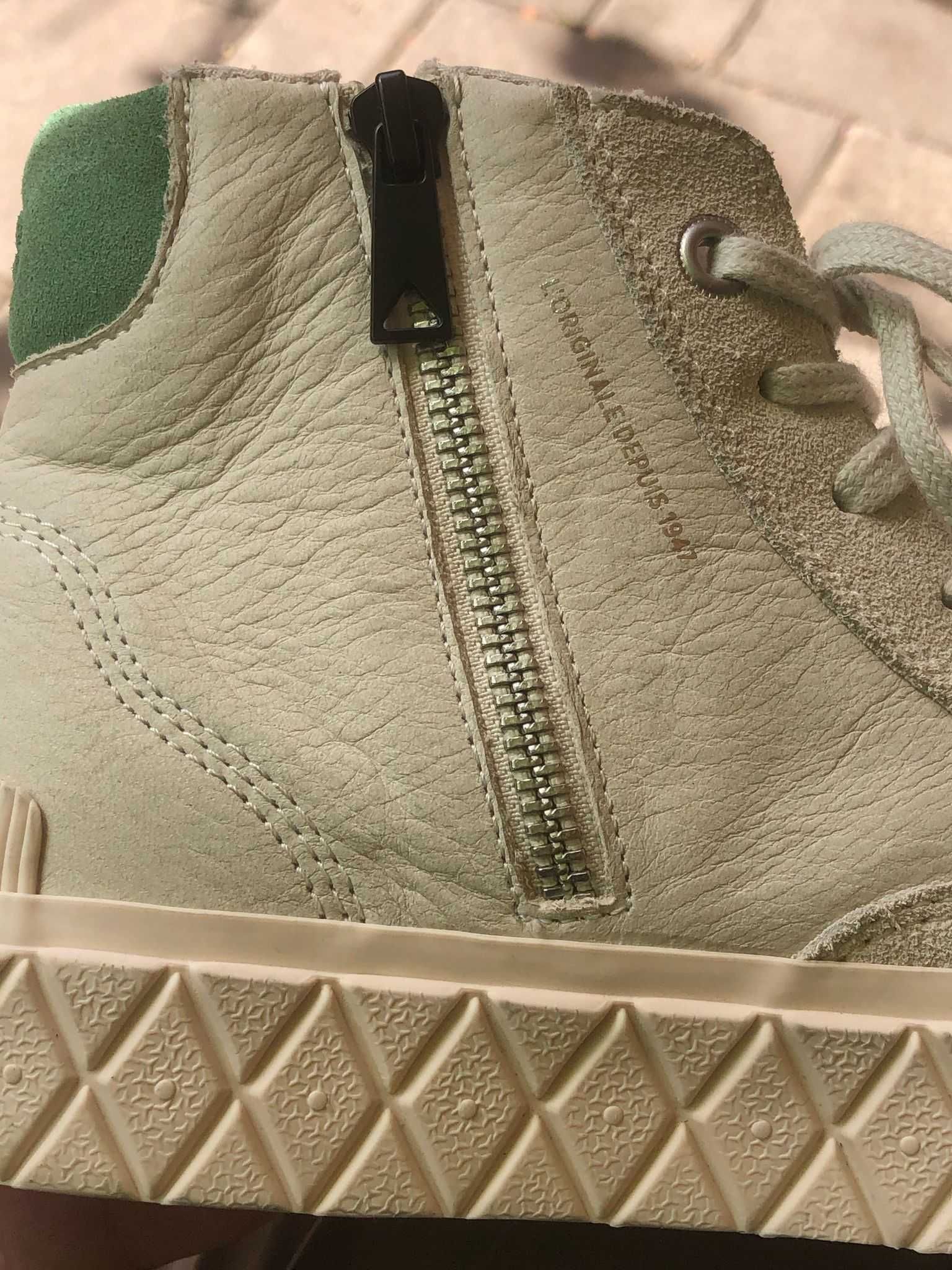 Ghete piele originale PALLADIUM 40 Unisex drumetie outdoor noi