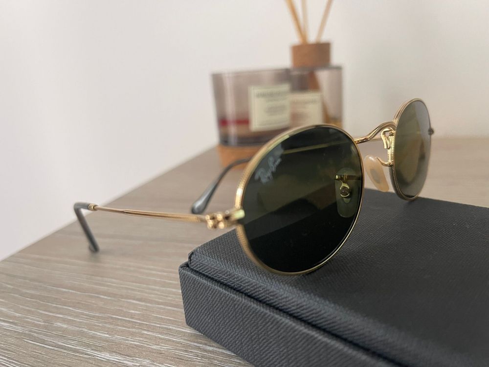 Ochelari Ray-Ban oval flat lenses