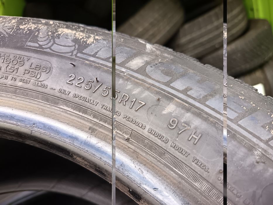 Anvelope MS iarna 225 55 17 Michelin runflat 2021 5.2mm