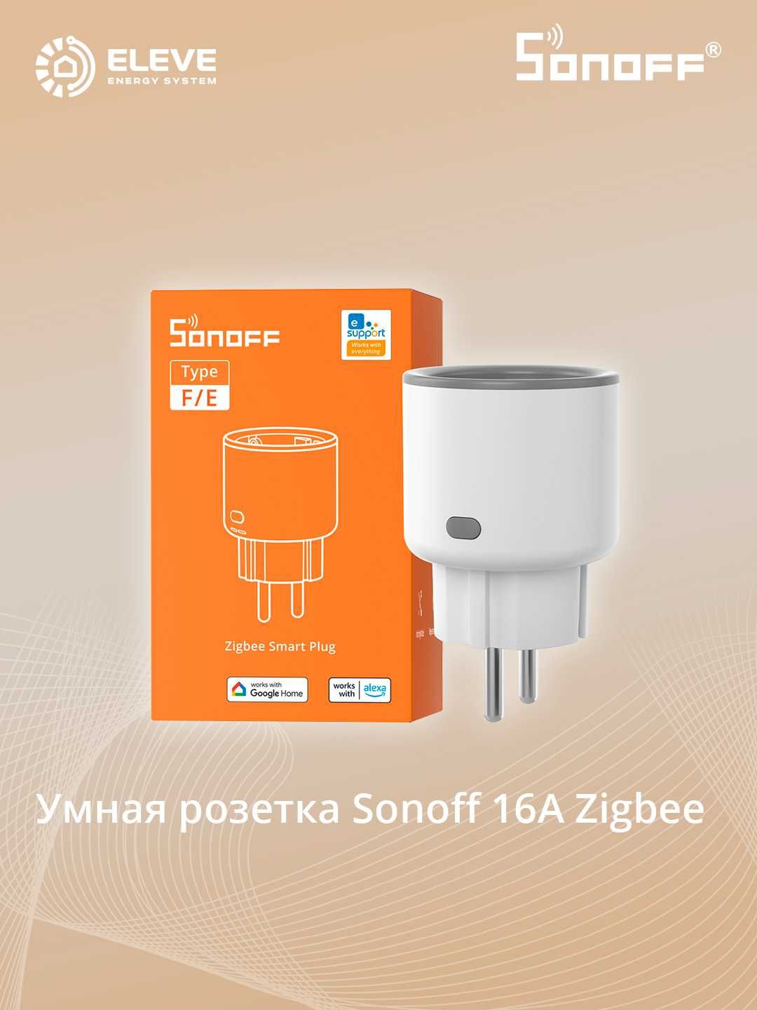 Умная розетка Sonoff iPlug Zigbee | S60ZBTPF