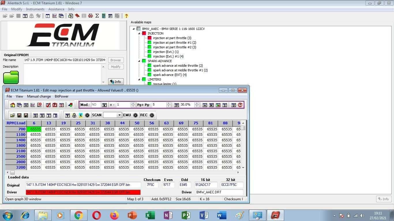 Program tuning ECM Titanium + WinOLS + 25000+Stage 1 Fisiere tuning