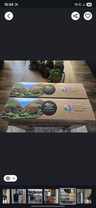 Acvariu 180L complet cu filtre sistem CO2 si stand pesti decor