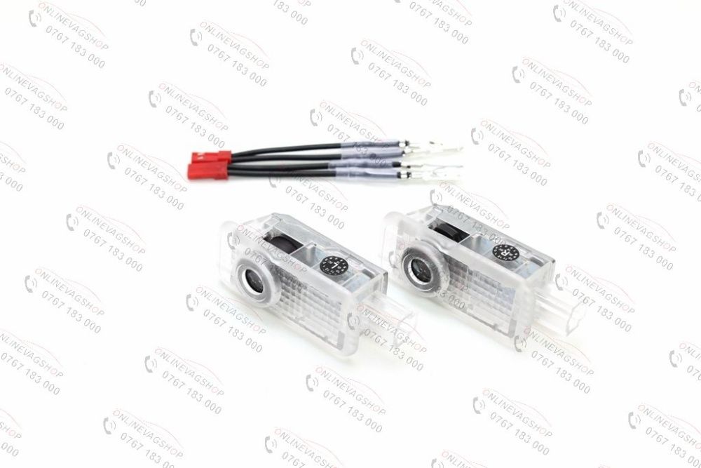 Set lampi dedicate cu logo Audi pentru portiere Audi A1, A4, A5, A6 TT