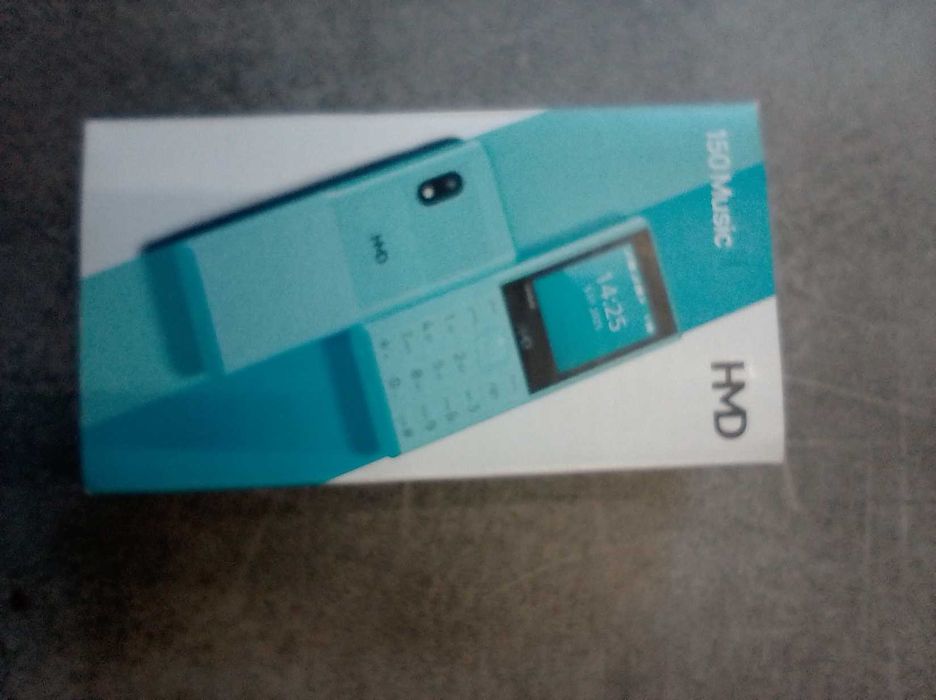 HMD 150 Music Dual SIM нов сив телефон с 32GB и 8MP камера