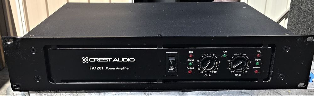 Crest   audio  fa 1201
