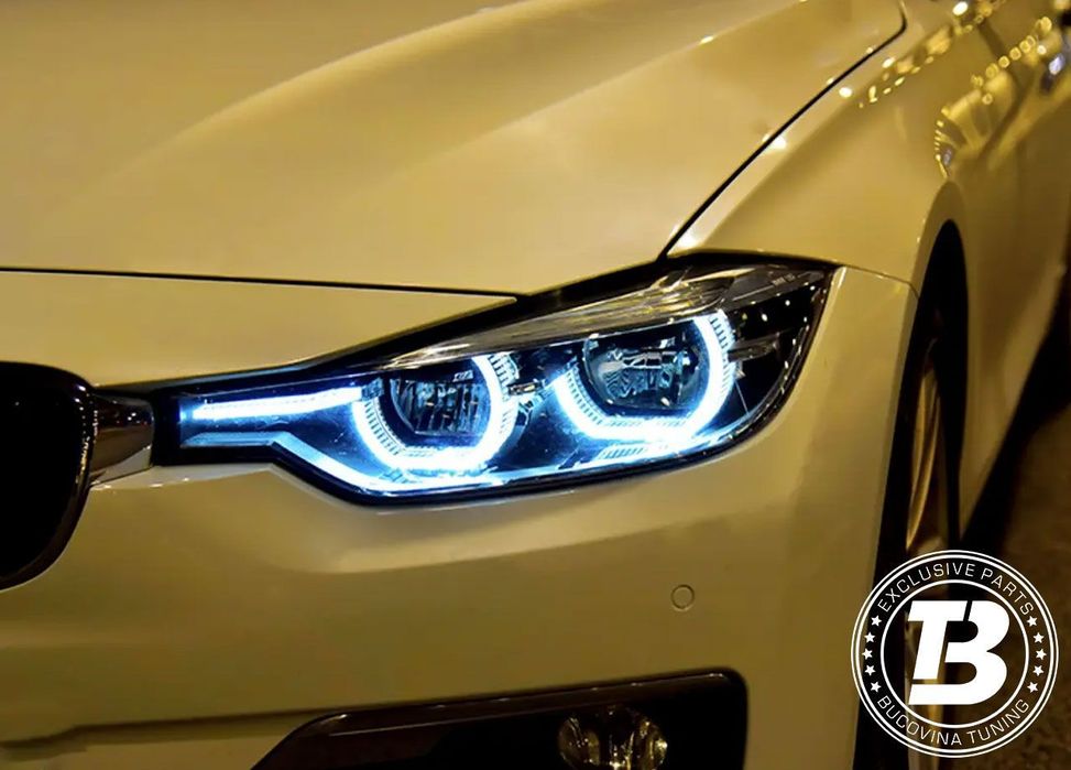 Sticle Faruri compatibile cu BMW Seria 3 F30 F31 LED
