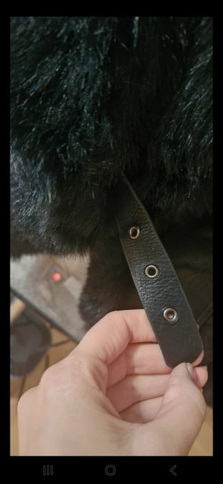 Haina de piele cu blanita M