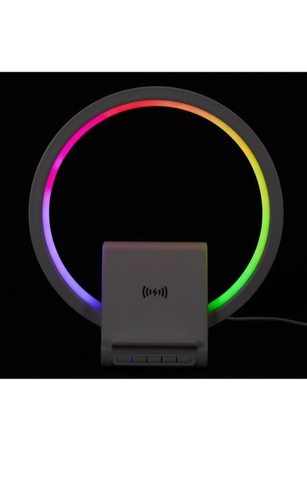 Incarcator wireless, Boxa portabila, Qi Fast Charge 15W, Bluetooth, US