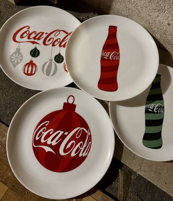 Чинии Coca-Cola 4 бр.=10 лв.