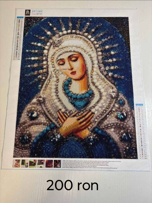 Pictura cu diamante 5 D . Cadoul. Perfect pentru cineva drag.